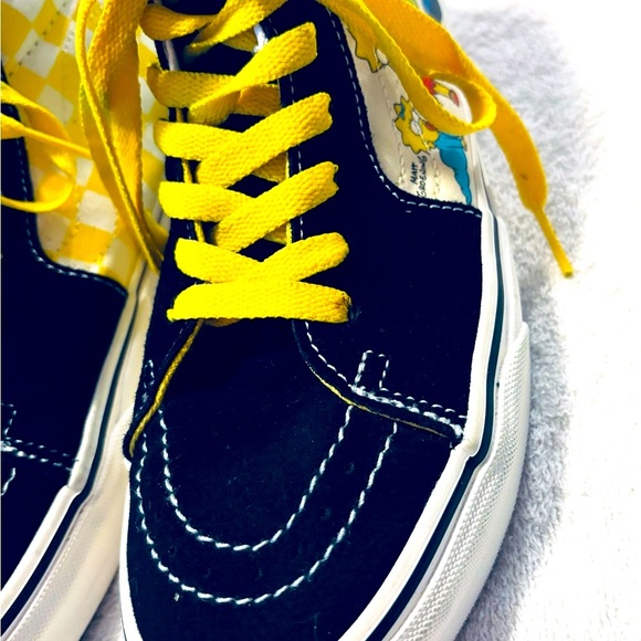 Vans Sk8-Hi The Simpsons Family Portrait 1987 2020 Shoes Mens 6.5 / Women’s 8 - Picture 5 of 6